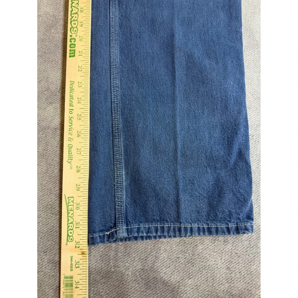 Carhartt Mens Dungaree Fit Carpenter Jeans Blue Denim 32x32 Work Pants